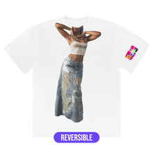 Load image into Gallery viewer, FINE HO, STAY ALTER EGO REVERSIBLE TEE 1
