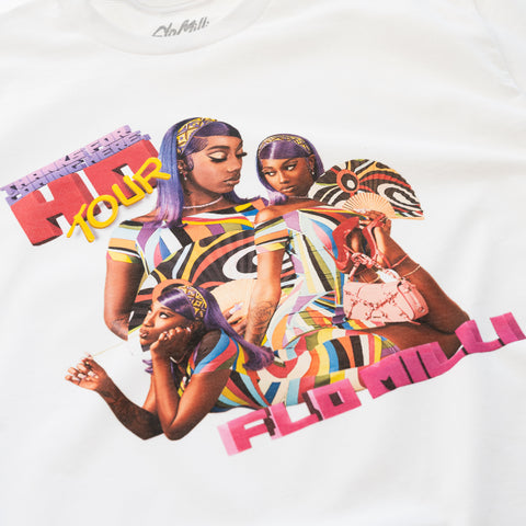 THANKS FOR COMING HERE HO TOUR COLLAGE TEE