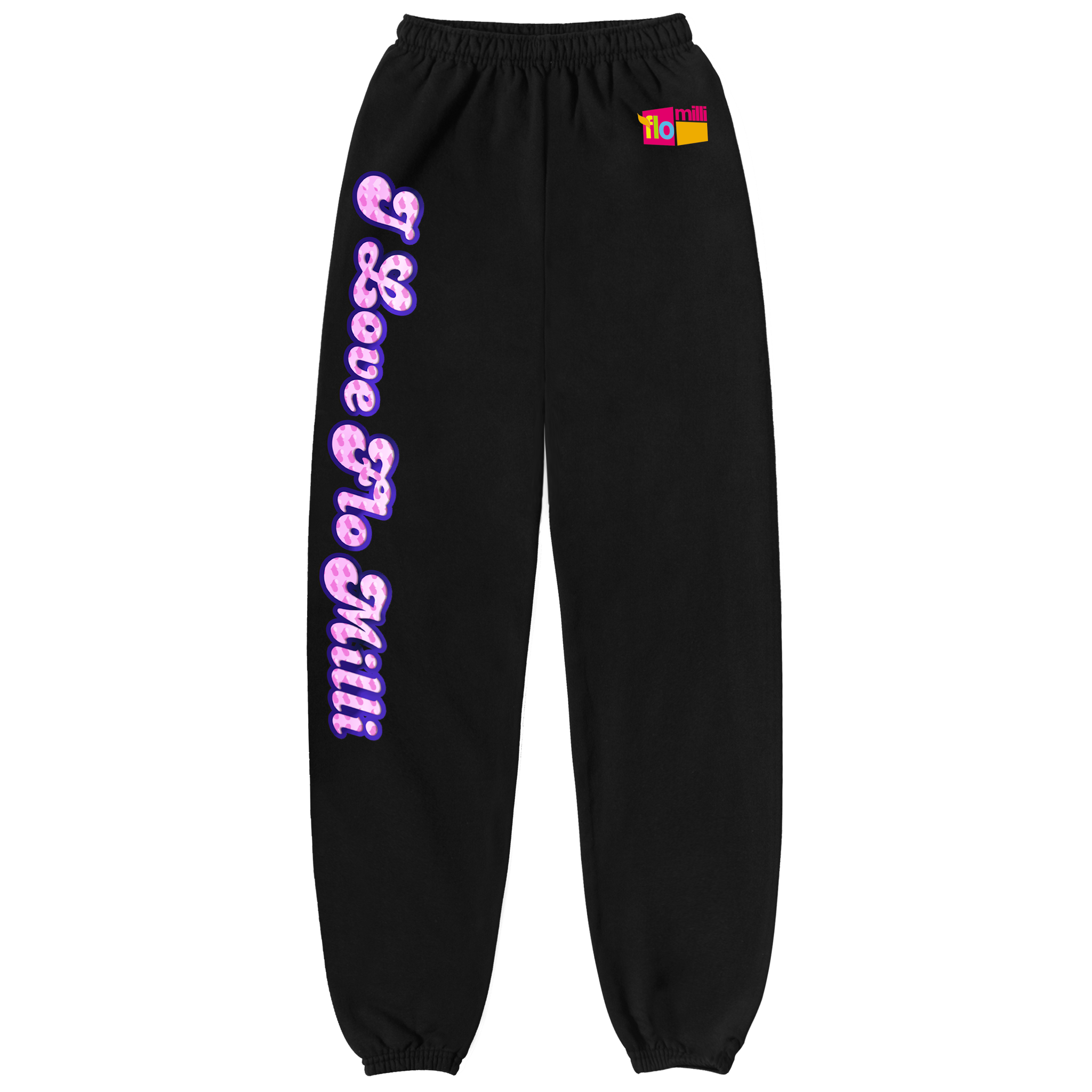 Flomilli I LOVE FLO MILLI SWEATPANTS – Flo Milli | Official Store